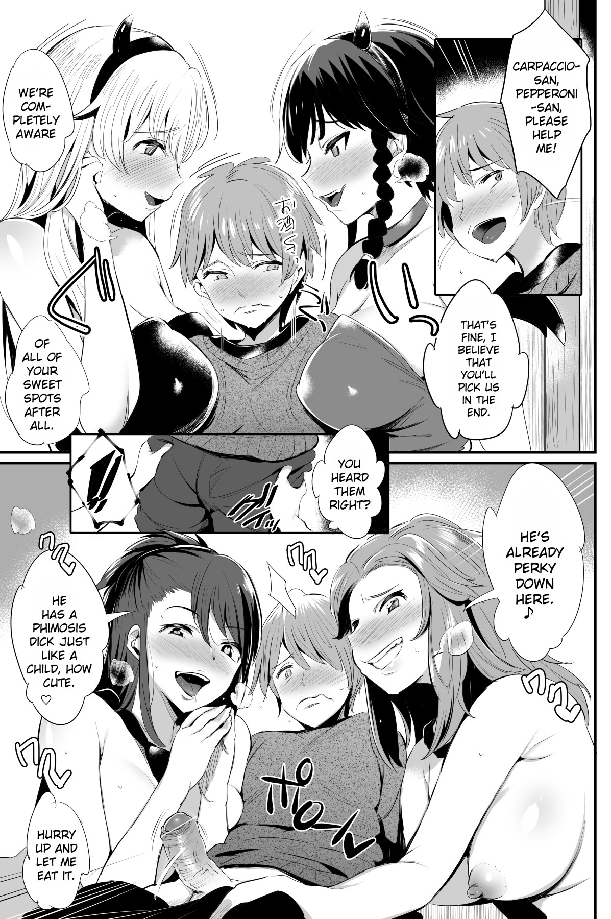 Hentai Manga Comic-Anzio Style - 4 Varieties of Sister Attacks-Read-6